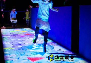 华堂科技：地面互动投影，互动投影系统